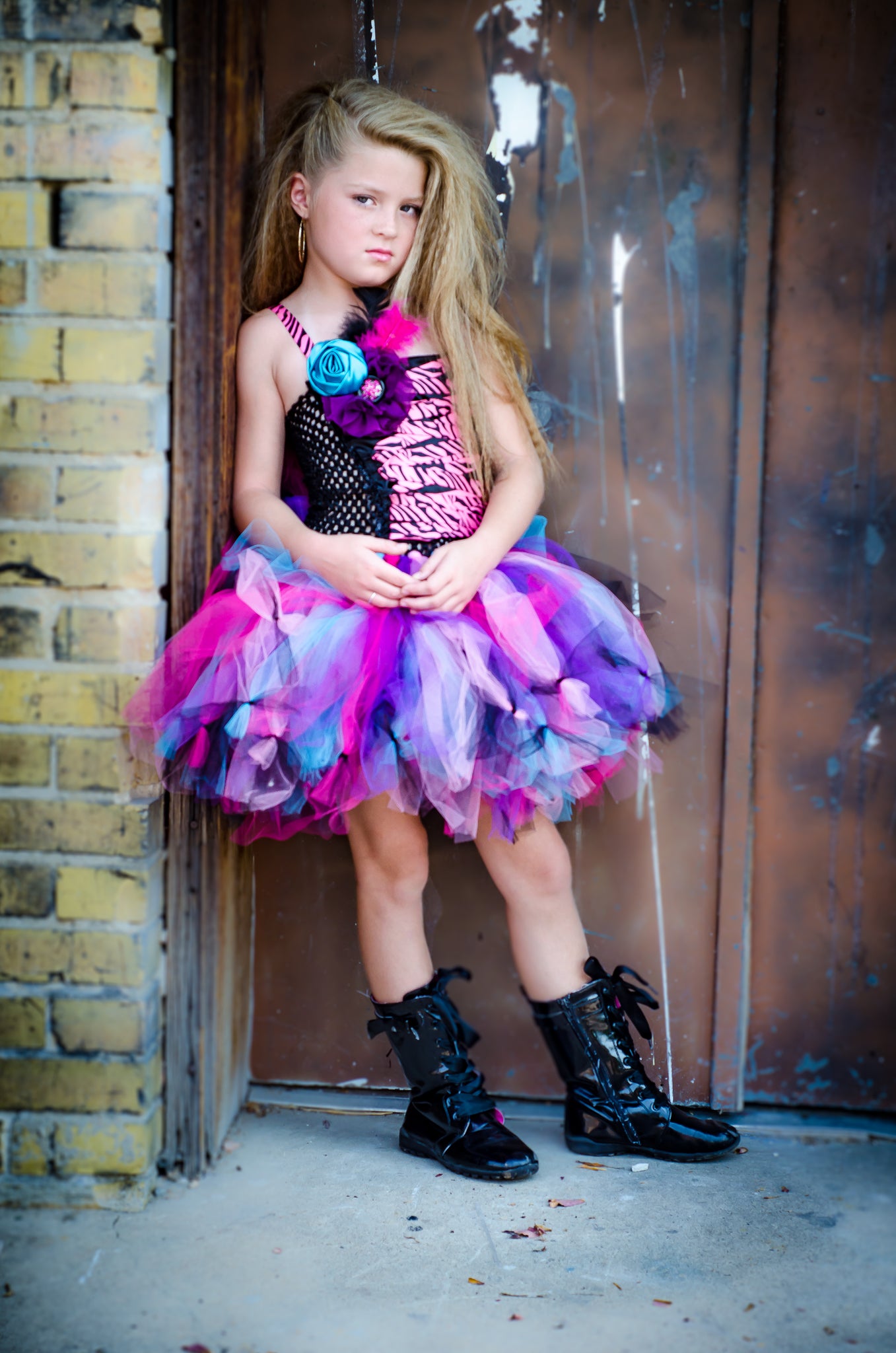 Homemade Rock Star Costume For Girls